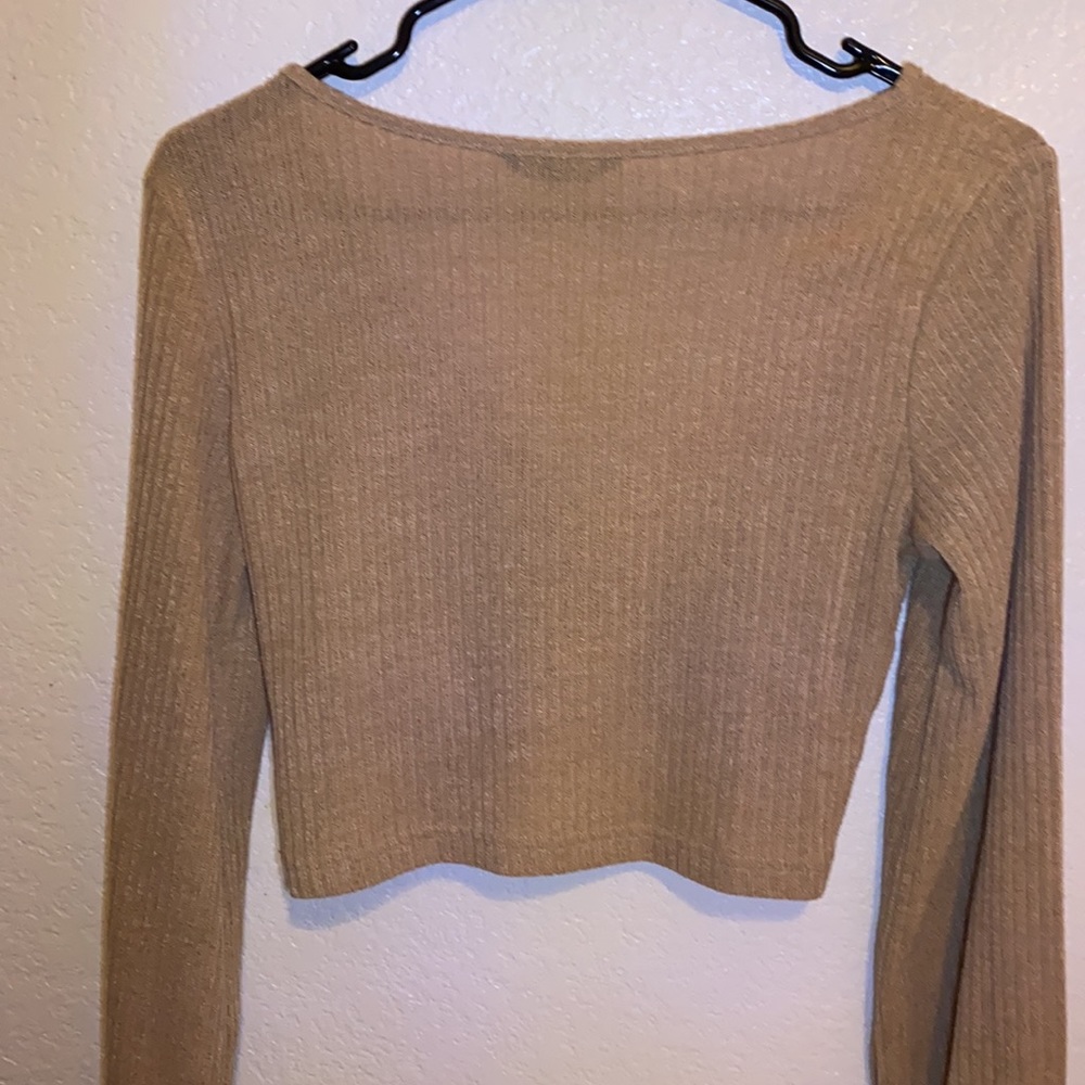 Nude Crop Top - Picture 2 of 3